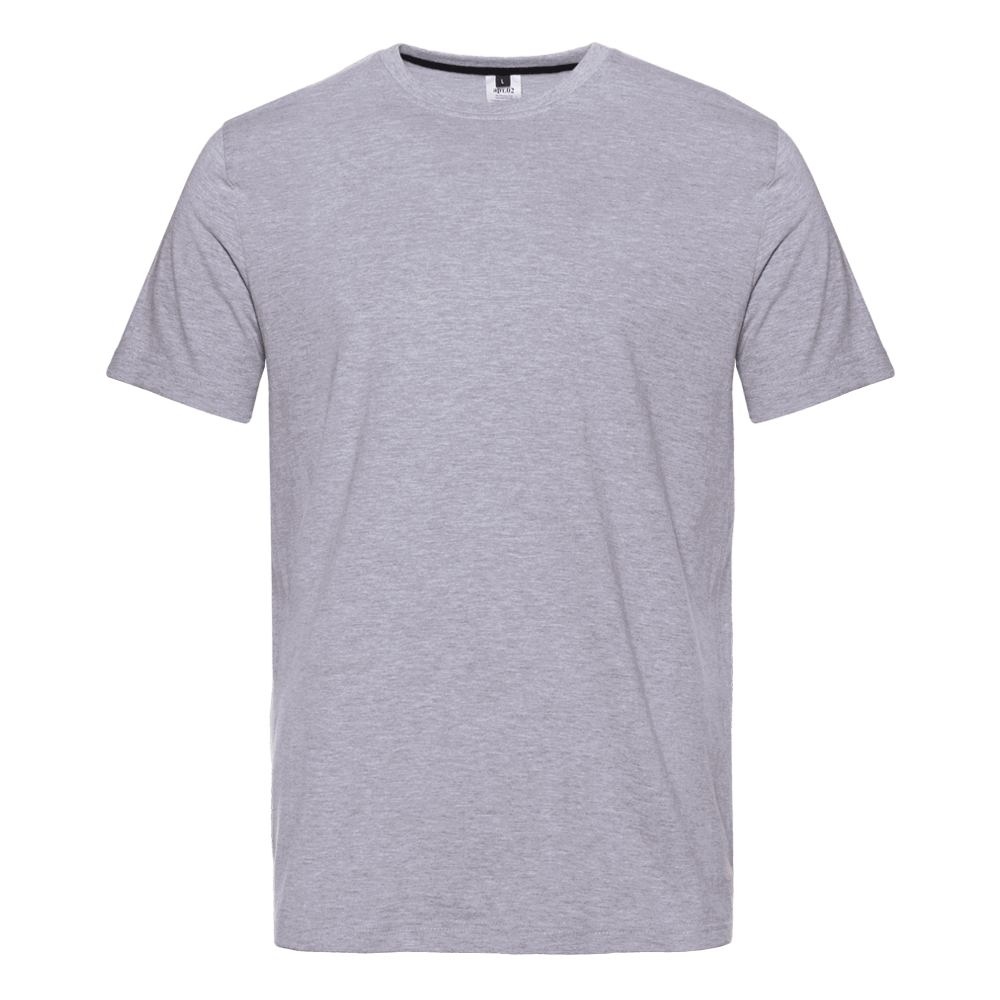 Футболка унисекс без бокового шва STAN хлопок 160, 02, Серый меланж,