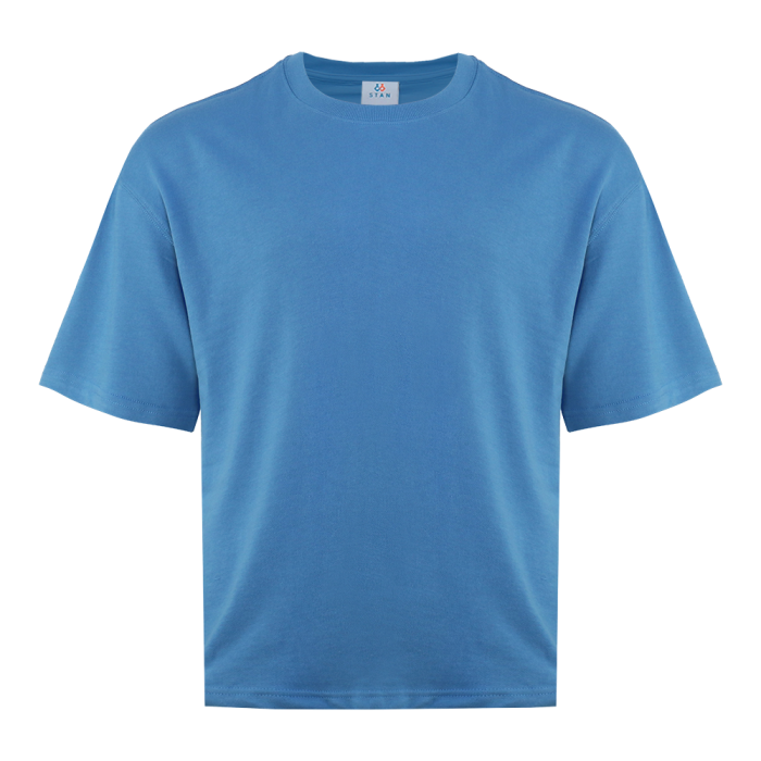 Футболка унисекс оверсайз STAN хлопок/полиэстер 260, 40, Голубой,