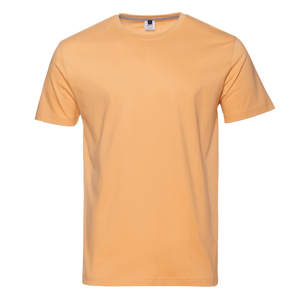 Футболка унисекс без бокового шва STAN хлопок 160, 02, Бежевый,