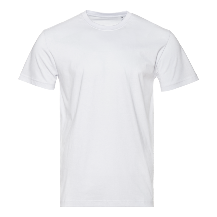 Футболка унисекс хлопок 150, 52, Белый,