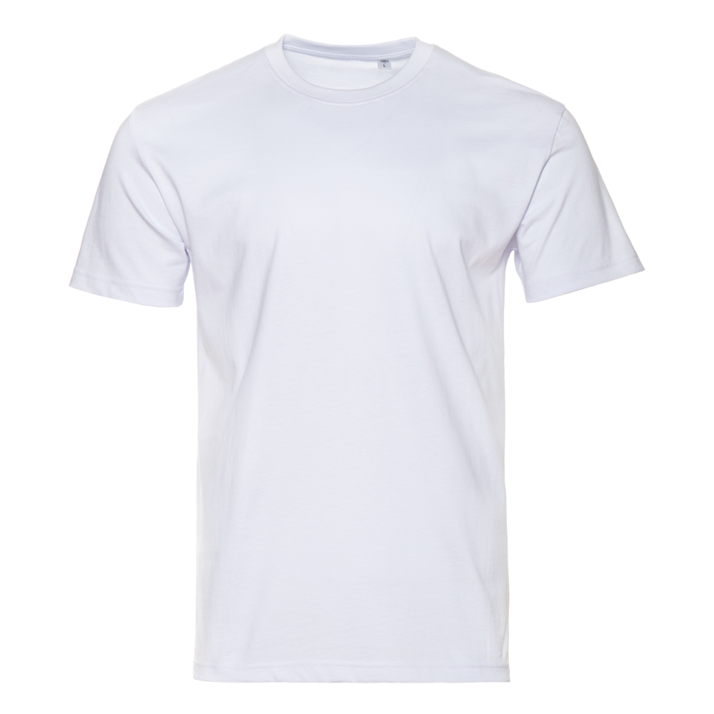 Футболка унисекс STAN хлопок 180, 08U, Белый,