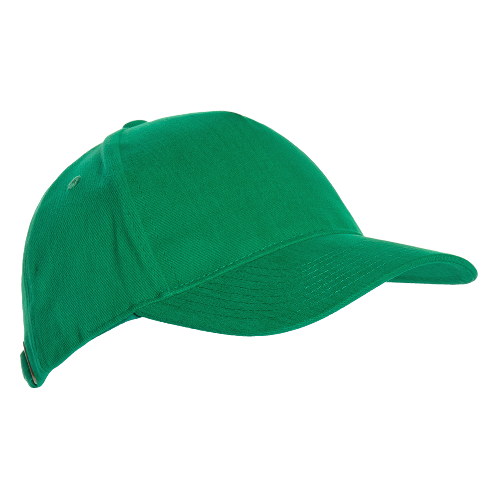 Бейсболка STAN 5 клиньев хлопок 280, 11, Зелёный,