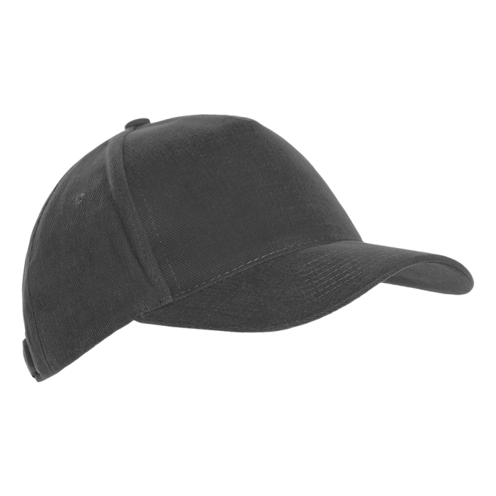 Бейсболка STAN 5 клиньев хлопок 280, 03, Тёмно-серый,