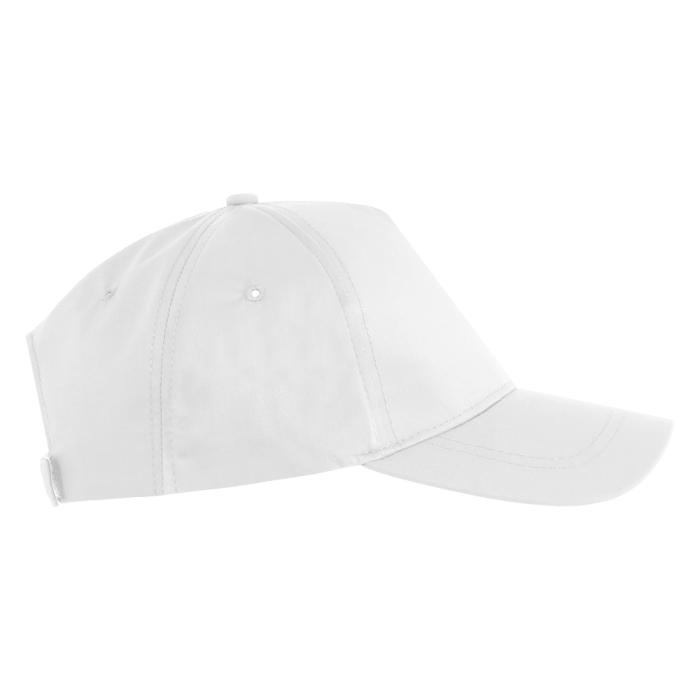 Бейсболка STAN 5 клиньев хлопок, 150, 13, Белый,