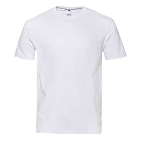 Футболка унисекс без бокового шва STAN хлопок 160, 02, Белый,