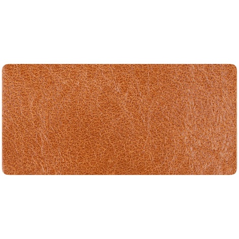 Лейбл кожаный Pasek, XS, горчичный