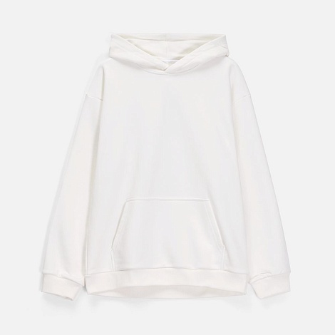 Худи унисекс оверсайз Songo, молочно-белое