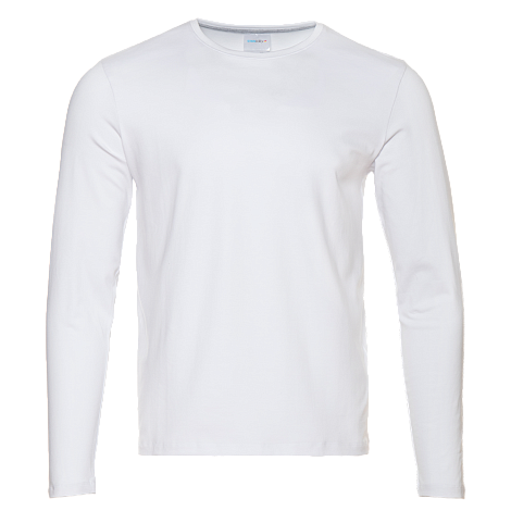 Лонгслив STAN хлопок/эластан 180, 35, Белый,
