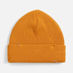 Шапка Ribelle, темно-желтая (горчичная)