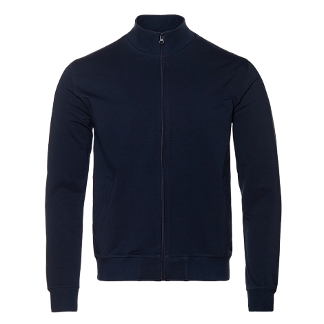 Толстовка унисекс STAN на молнии футер без начёса 245, 65, Тёмно-синий,