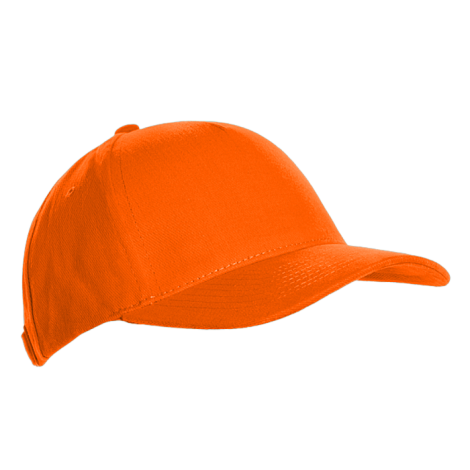 Бейсболка STAN 5 клиньев хлопок 280, 03, Оранжевый,