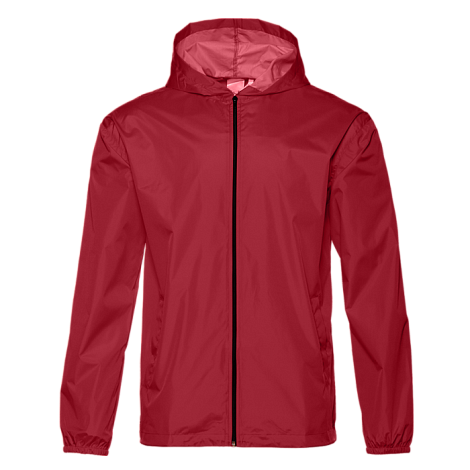 Ветровка унисекс STAN дюспо 210T, 85, 59, Бордовый,