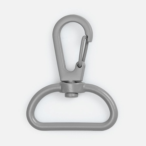 Застежка-карабин Snap Hook, L, серая