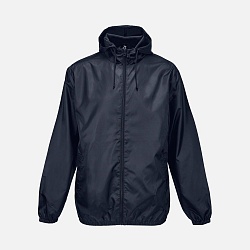 Ветровка унисекс Shield, темно-синяя