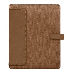 Ежедневник-органайзер Twill, недатированный, коричневый
