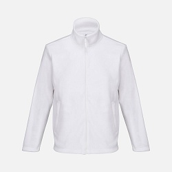 Куртка флисовая унисекс Nitro, белая