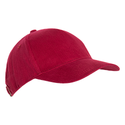 Бейсболка STAN 5 клиньев хлопок 280, 11, Бордовый,