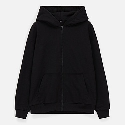 Толстовка унисекс оверсайз Sartoro, черная