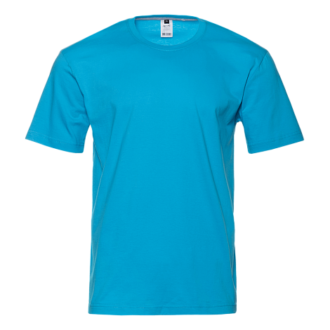 Футболка унисекс без бокового шва STAN хлопок 160, 02, Бирюзовый,