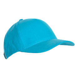 Бейсболка STAN 5 клиньев хлопок 280, 11, Бирюзовый,