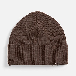 Шапка Ribelle, коричневый меланж