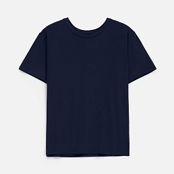 Футболка унисекс Senti, темно-синяя