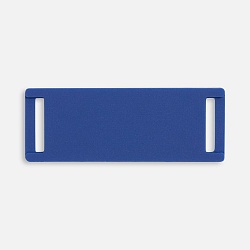 Лейбл из ПВХ Kova, синий