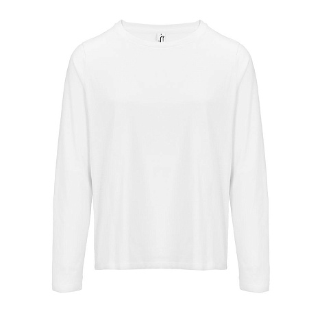 Футболка с длинным рукавом женская Monarch Women, белая