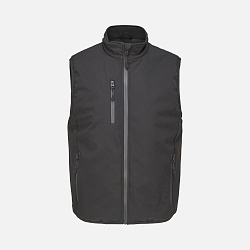 Жилет софтшелл унисекс Falcon BW, черный