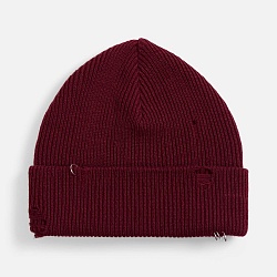 Шапка Ribelle, темно-красная (винная)
