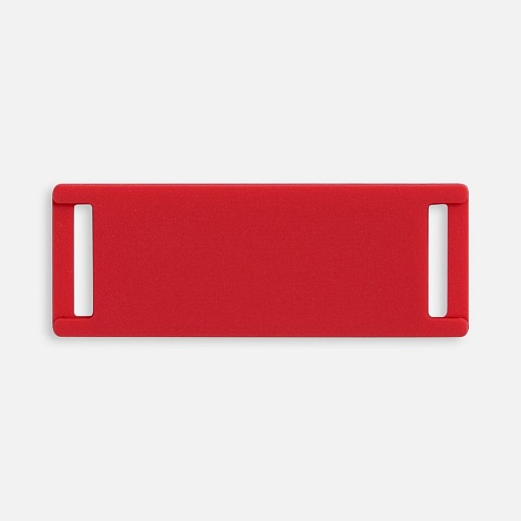 Лейбл из ПВХ Kova, красный