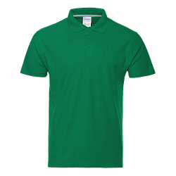 Рубашка поло унисекс  STAN хлопок/полиэстер 185, 04, Зелёный,