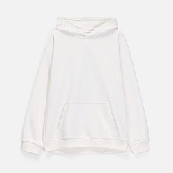 Худи унисекс оверсайз Songo, молочно-белое