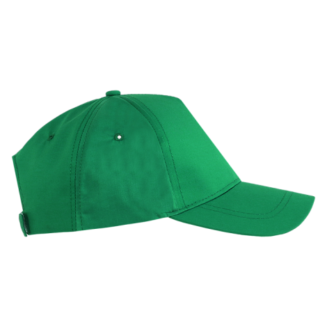 Бейсболка STAN 5 клиньев хлопок, 150, 13, Зелёный,