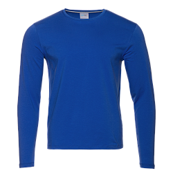 Лонгслив STAN хлопок/эластан 180, 35, Синий,