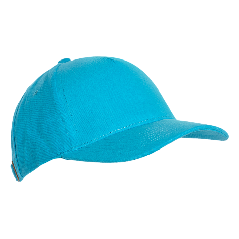 Бейсболка STAN 5 клиньев хлопок 280, 11, Бирюзовый,