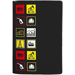 Обложка для паспорта Industry, ver.2, нефть и газ