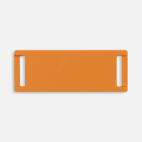 Лейбл из ПВХ Kova, оранжевый