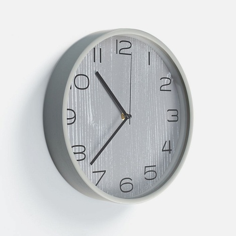 Часы Vintage, серые