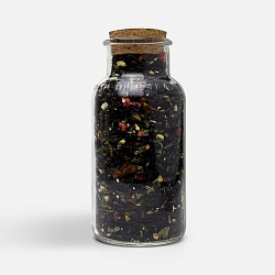 Чай «Сокочай», черный с соком ананаса, клубникой, мятой, медом и лимоном