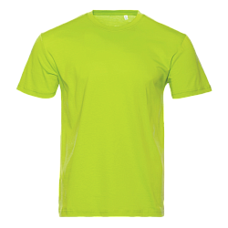 Футболка унисекс STAN, хлопок 150, 51, Лаймовый,