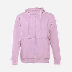 Толстовка мужская на молнии с капюшоном Amsterdam, сиреневая