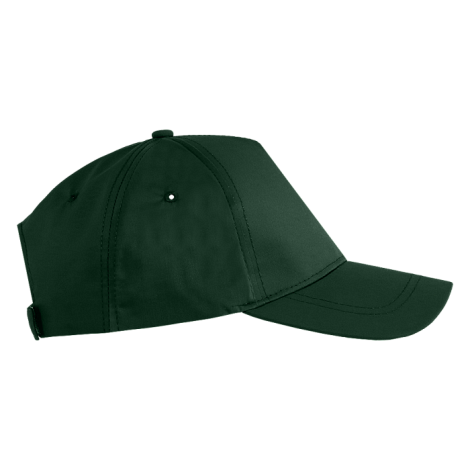 Бейсболка STAN 5 клиньев хлопок, 150, 13, Тёмно-зелёный,