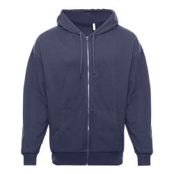 Толстовка STAN оверсайз на молнии с капюшоном футер без начёса 240, 99, Графит,