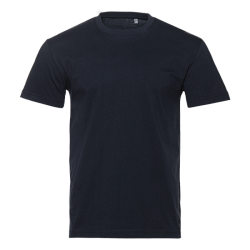 Футболка унисекс хлопок 150, 52, Тёмно-синий,