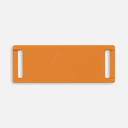 Лейбл из ПВХ Kova, оранжевый