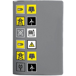 Обложка для паспорта Industry, ver.2, энергетика