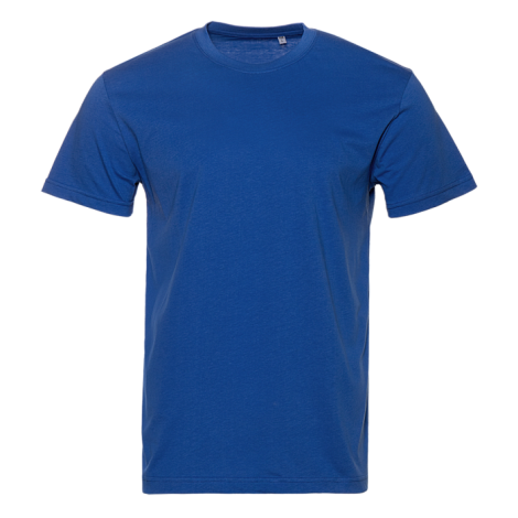 Футболка унисекс хлопок 150, 52, Синий,